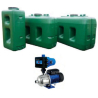 High-Capacity Tank with Float and Built-In Pump