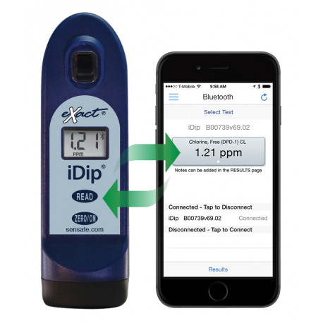 IDIP Votre photomètre pour analyser votre eau à volonté