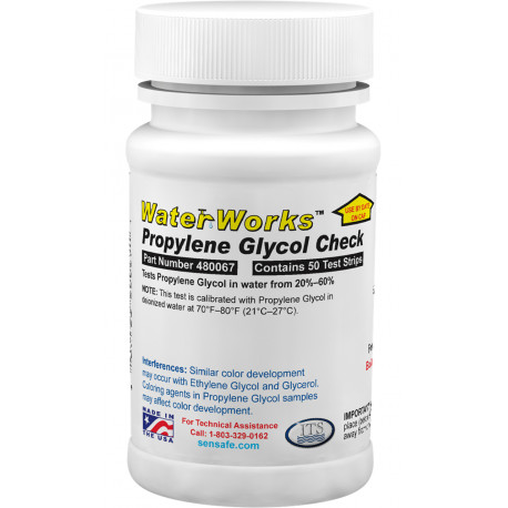 Analyser la présence de Propylène Glycol  dans l’eau