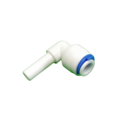 1/4 Unthreaded Male to 1/4 Female Elbow Fitting