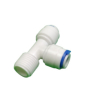 Tee Fitting 1/4 Threaded Male - 1/4 Female - 1/4 Female