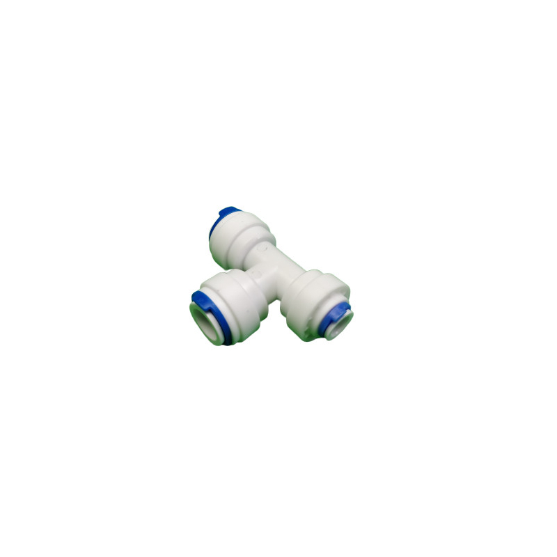 Raccord T femelle 1/4 - femelle 3/8 - femelle 3/8