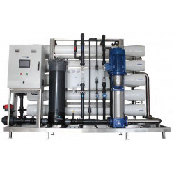 Osmoseur industriel à double osmose pour eau ultra-pure