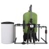 Adoucisseur industriel bibloc 900 à 1900 litres