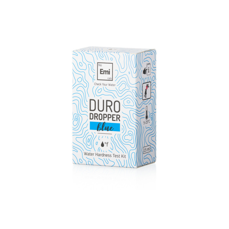 Test de dureté de l'eau Duro Dropper Blue 