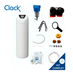 Adoucisseur d'eau 35l OJA Vanne Clack Kit complet