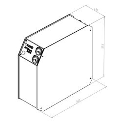 Robustos Max - Osmoseur pro 180 l/h avec mini réservoir