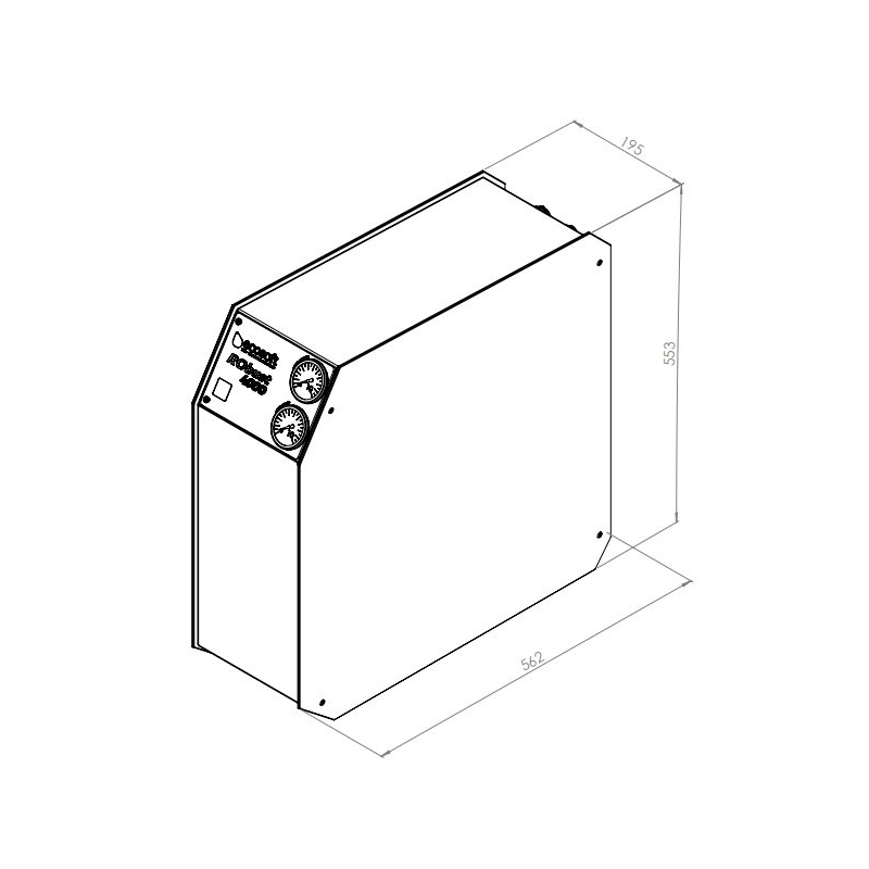 Robustos Max - Osmoseur pro 180 l/h avec mini réservoir