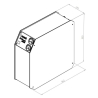 Robustos Max - Osmoseur pro 180 l/h avec mini réservoir