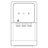Osmoseur distributeur pour bureau