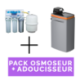 Offre groupée : Osmoseur et Adoucisseur