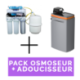 Offre groupée : Osmoseur et Adoucisseur