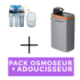 Offre groupée : Osmoseur et Adoucisseur