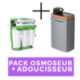 Offre groupée : Osmoseur et Adoucisseur