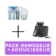 Offre groupée : Osmoseur et Adoucisseur
