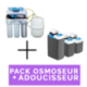 Offre groupée : Osmoseur et Adoucisseur