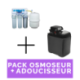 Offre groupée : Osmoseur et Adoucisseur