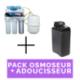 Offre groupée : Osmoseur et Adoucisseur