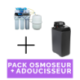 Offre groupée : Osmoseur et Adoucisseur
