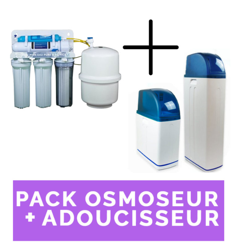 Kit promo adoucisseur + osmoseur