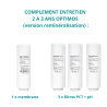 Kit de filtres pour osmoseur Optimos