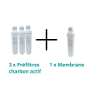 Kit de filtres pour osmoseur BlueTech