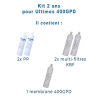 Kit de filtres pour osmoseur Ultimos