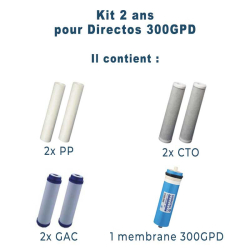 Kit de filtres pour osmoseur Directos