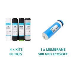 Kit de filtres pour osmoseur Robustos Café