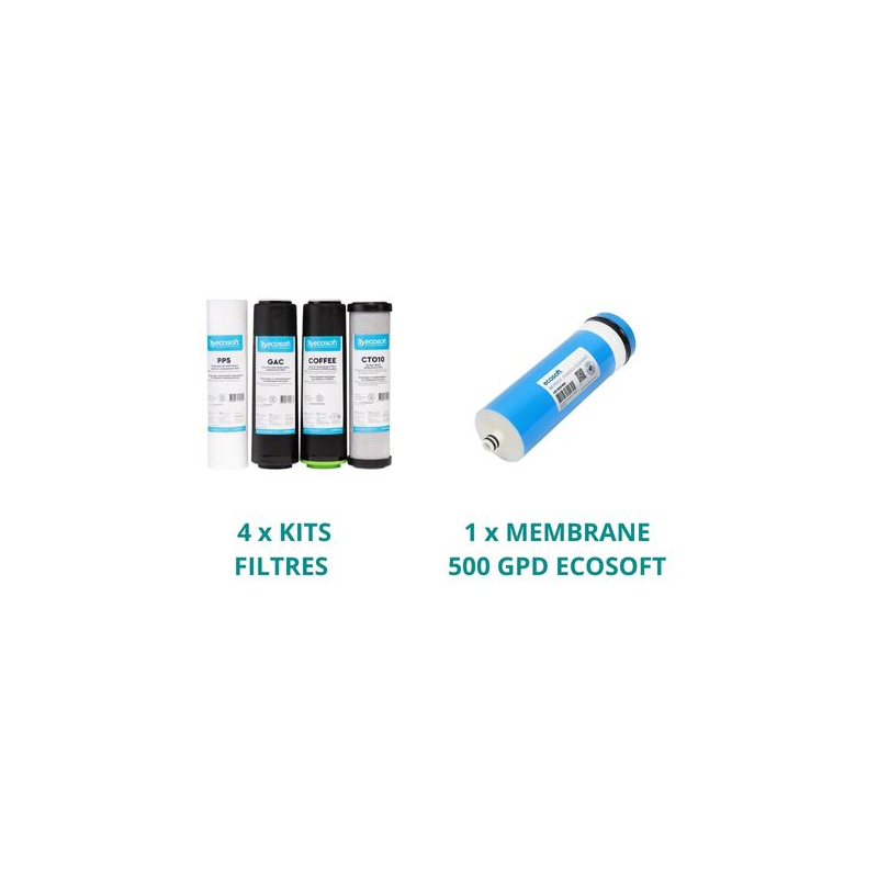 Kit de filtres pour osmoseur Robustos Café