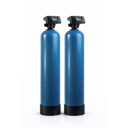 High-Flow Duplex Water Softener 250 to 1,000 Liters