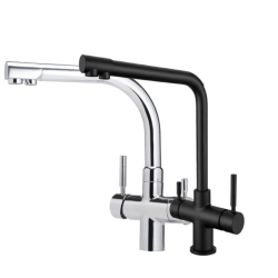 Robinet 3 voies en inox pour osmoseur