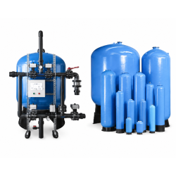 Filtres industriels avec batterie de vannes pneumatiques FVN