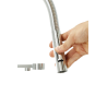 Robinet Durban - 3 voies - Corps souple chrome