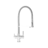 Robinet Durban - 3 voies - Corps souple chrome