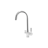 Robinet London - 3 voies - Noir mat et chrome