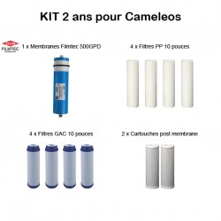 Kit d'entretien Filmtec pour Cameleos 500 GPD