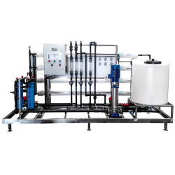 Industrial RO System 1,200 to 18,000 l/h for 2,000 ppm Water