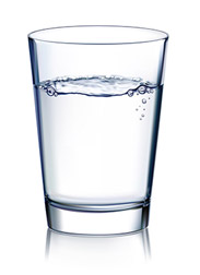 Verre d'eau osmosée