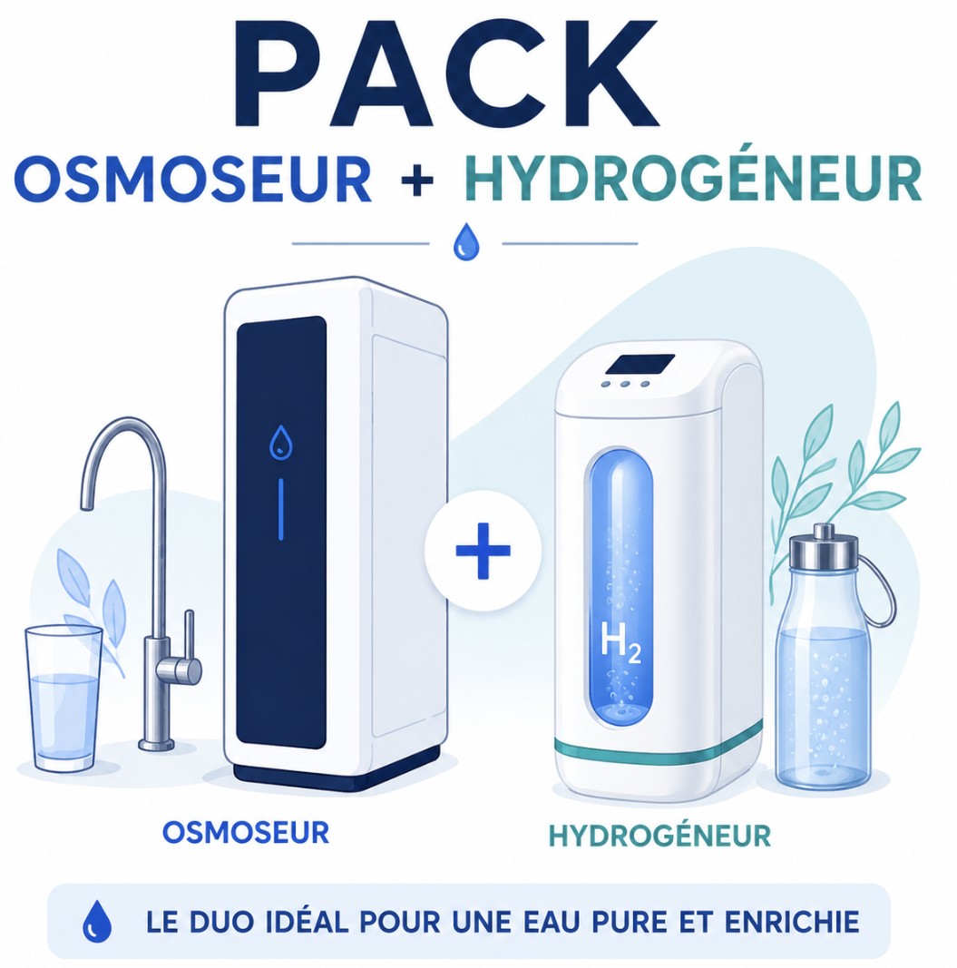 Pack osmoseur et hydrogéneur